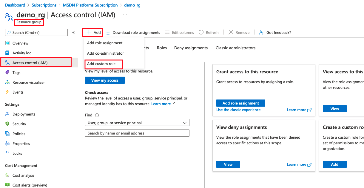 Example of Azure Custom Role Creation – Built on Cloud